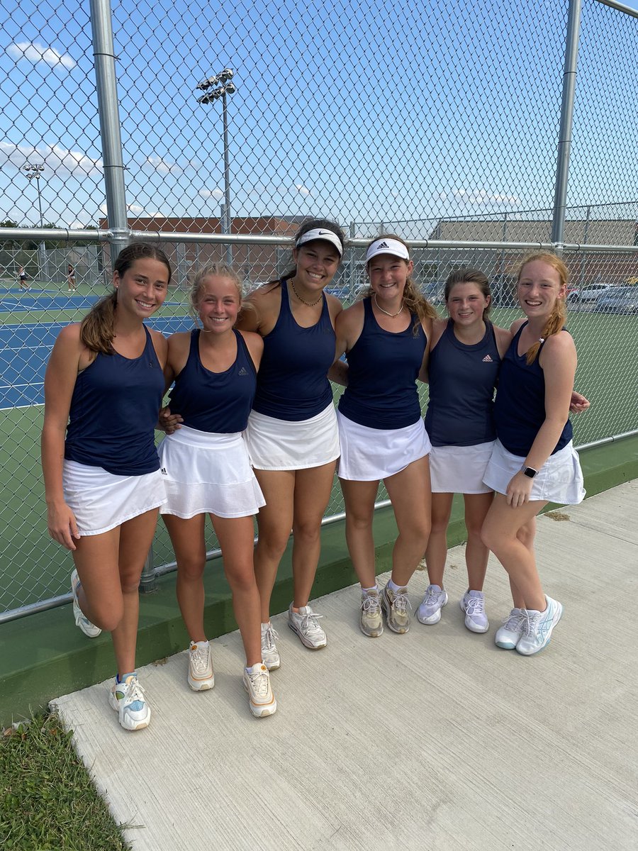 TennisSja's tweet photo. The Varsity girls played amazing at the Mill Valley tournament today. Abby Coker took 3rd in #2 singles and Holli and Frankie took 1st in #1 doubles!! Great job today ladies. https://t.co/ZpblO3ofKz