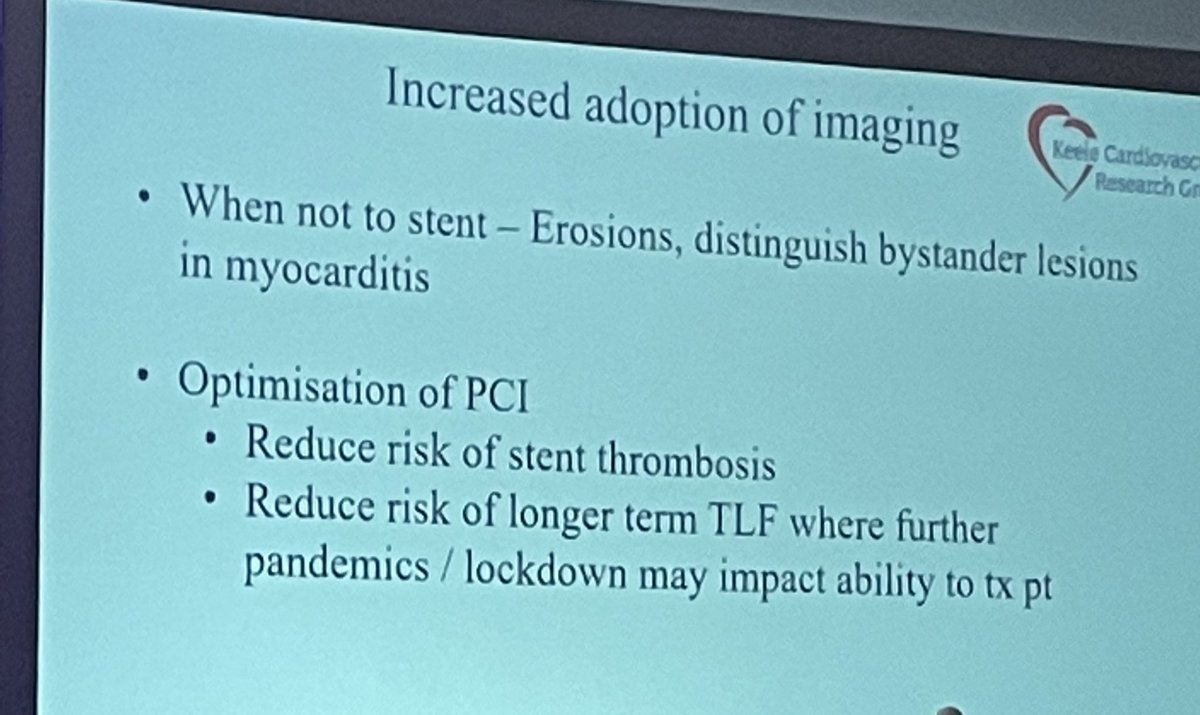fischman_david's tweet photo. During #Covid there was an increased utilization of imaging and complete revascularization in @mmamas1973 UK experience @DocSavageTJU @DrMarthaGulati @iamritu @Pooh_Velagapudi @cardioPCImom @crfheart #TCT2022 #TCTConference https://t.co/tNIS7ZIrCd
