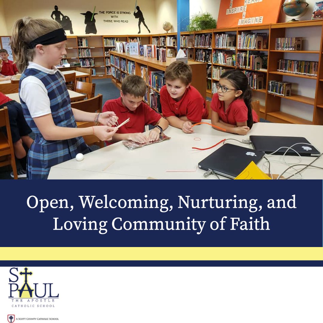 Strengthened by the Word and Sacrament, to celebrate, live, and share the Good News of Jesus Christ. 

#elementaryschool #catholiceducation #gradeschool #kindergarten #catholicschool #davenportiowa #davenportia #quadcities