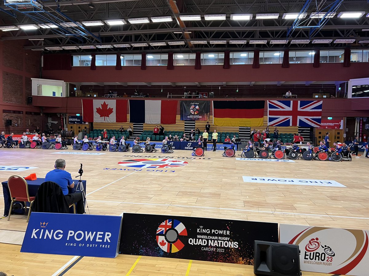 DRA_Community's tweet photo. Fantastic Friday @SophiaGardens watching @wrquadnations with our @DRAGONSWCR representative π€©βΏοΈπ what a superb battle between @gbwrnews and France! π¬π§ v π«π· it was an adrenaline fuelled game with some exceptional skills on show! @Woodsy2957 @IncRugbyDC @kburgess81 @MikeSage9 https://t.co/3ggBAxW80j