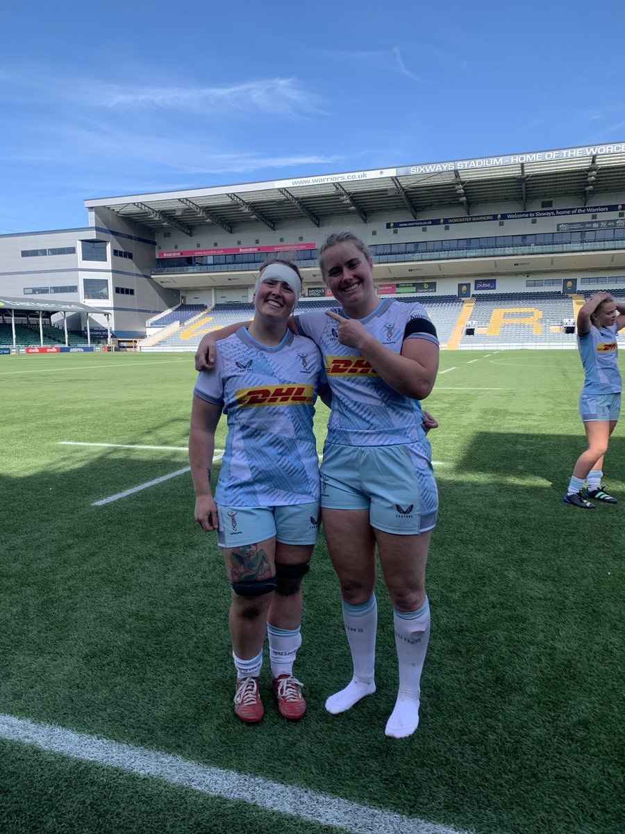 sheree_coops's tweet image. First cup game of the season ✅ 

Not the result we wanted but we go again next weekend 💪

Ended with more tape than I started with 😂🤕

@HarlequinsWomen 

#secondrow #womensrugbyunion #COYQ #cuteyebrow