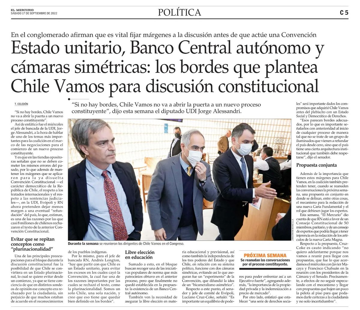 kennysubiabre's tweet photo. La derecha pone exigencias para abrir el debate constitucional. Leáse bien, para abrirlo.
En otras palabras, "me aseguran estas condiciones o no permito un nuevo debate democrático y paritario". 
No me pronuncio sobre las exigencias, pero sí por la forma de actuar.
Se ve difícil. https://t.co/rn6jkRA2EJ
