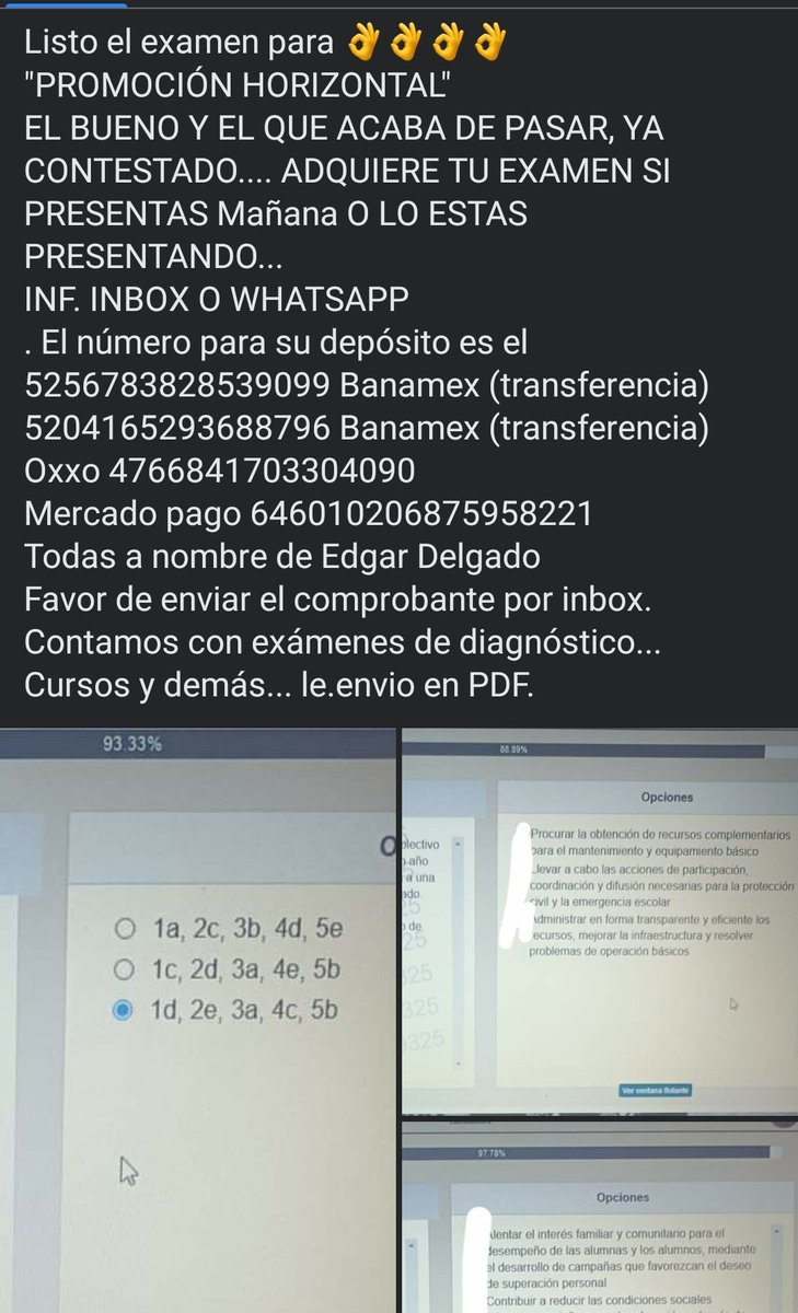 elprofeOH's tweet photo. @USICAMM_OFICIAL Me vale lo que digan los demás, pero no se me hace justo que los que dedicamos tiempo para estudiar. Venga alguien e intente sabotear y beneficiar a quienes solo pueden pasar un examen pagando por el. Ahí aparecen los numeros @USICAMM_OFICIAL espero hagan algo al respecto https://t.co/ierUw8QtVK