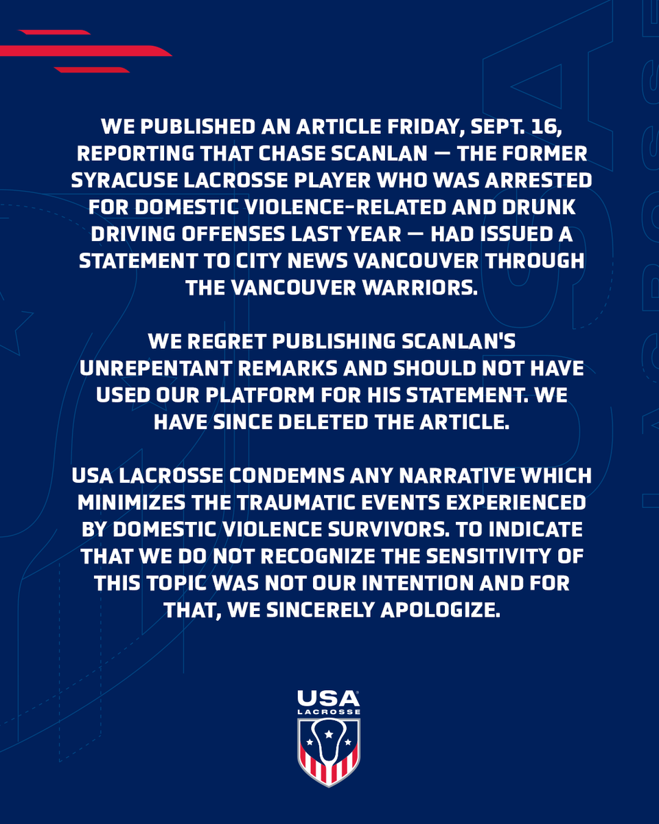 USA Lacrosse Magazine tweet media