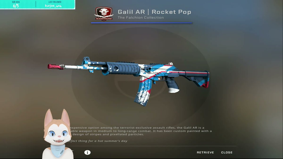🔥DAILY 🐶 CS:GO GIVEAWAY 🔥

🎁 Galil | Rocket Pop (Factory New) 🐾 

➡️ TO ENTER:

✅ Follow me 
✅ Retweet

🗓️ Giveaway ends in 24 HOURS!

#CSGO #CSGOGiveaway