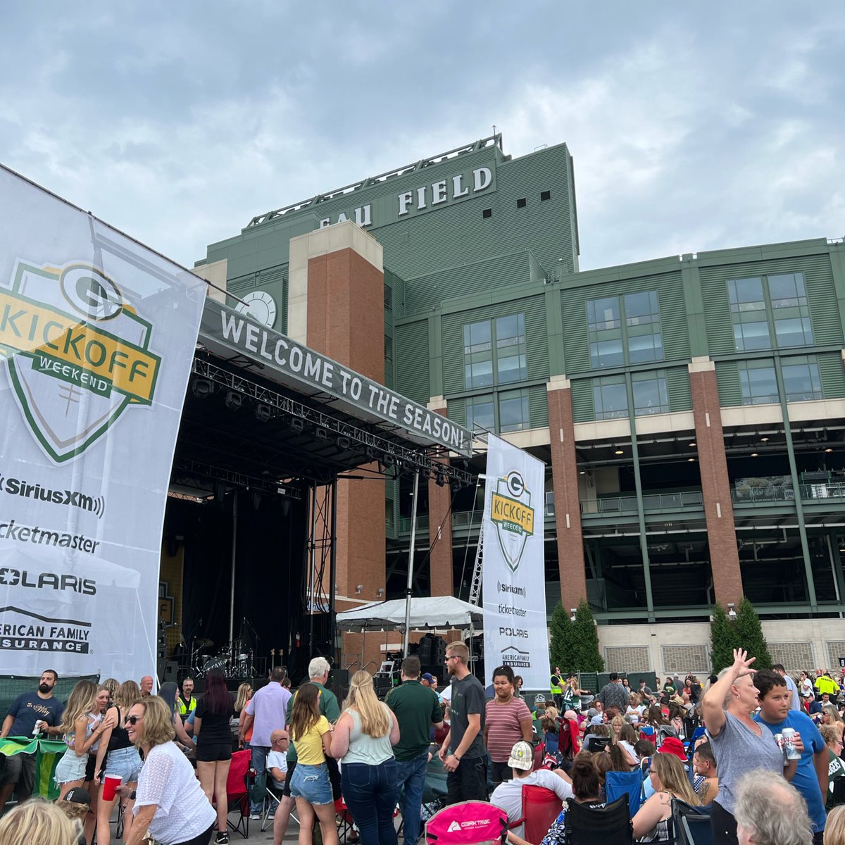 Green Bay Packers on Twitter "Kickoff Weekend getting started with a