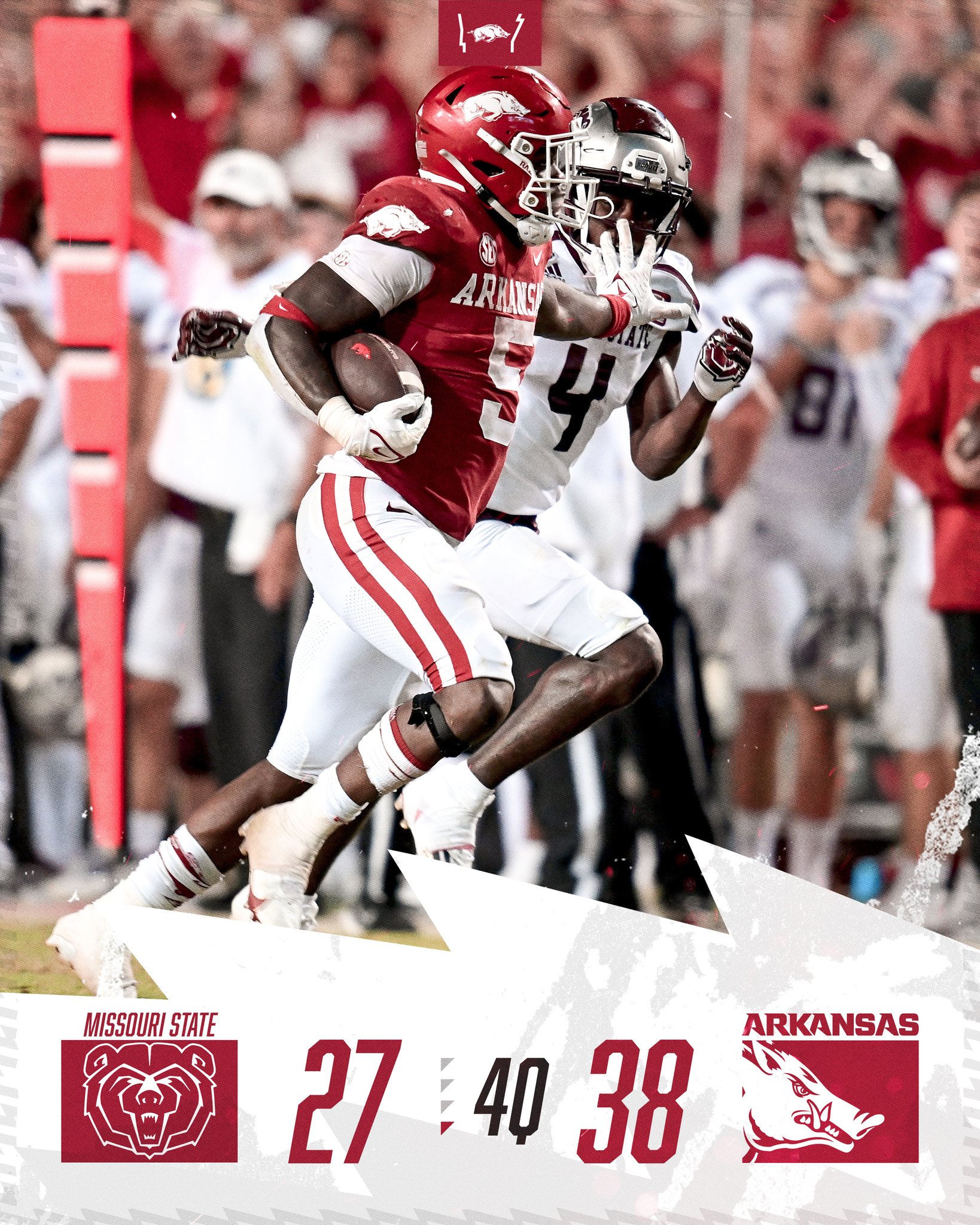 Arkansas Razorback Football on Twitter "This is the score https//t.co