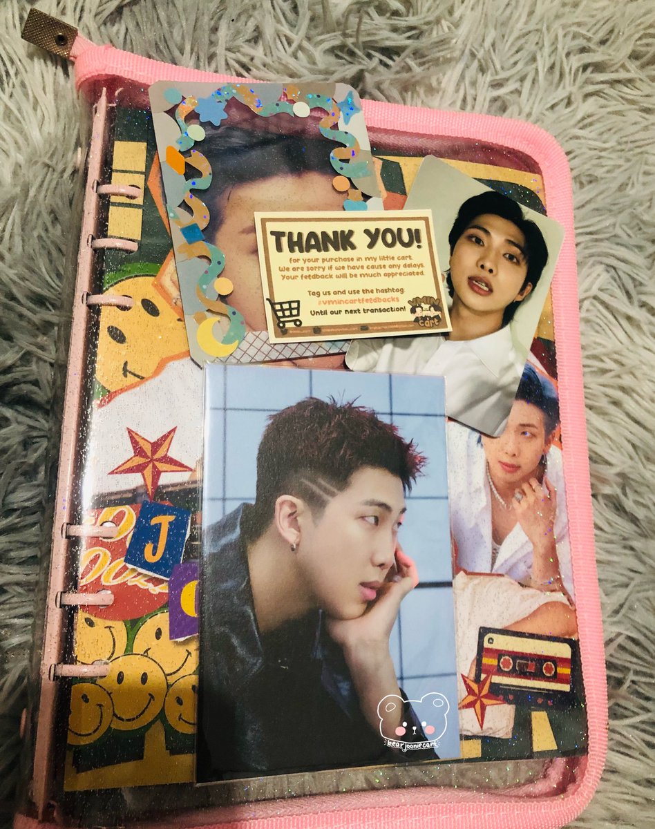 Hellooo <a href="/purplemintae95_/">ANGGE⁷ | new beginning</a> <a href="/vmin_cart/">VMIN CART🛒 I ♡✨</a> nakauwi na si compact namjoon kumpleto na PROOF agenda koooo! Pa: Have the cutest freebies always 🥰 Thank youuu 😭💜 #vmincartfeedbacks