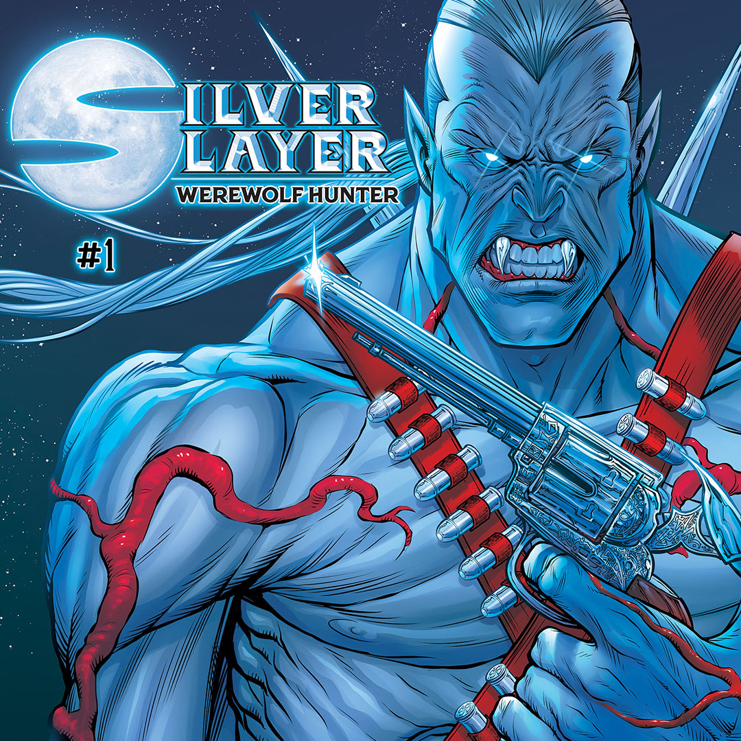 RayDillon's tweet photo. You better hope you don't have a drop of #werewolf in your bloodline. #SilverSlayer is here: https://t.co/YTAHYz5z0r
#comics #comicart #indiecomics #vampire https://t.co/MQPHj8BEts