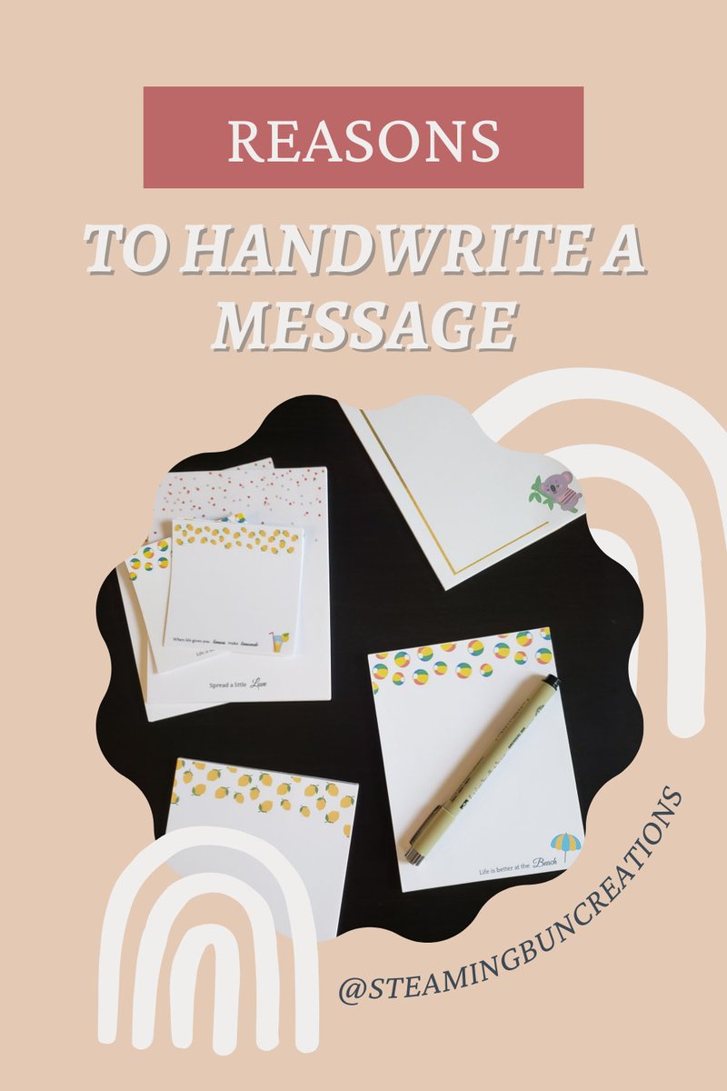 When was the last time you gave a handwritten note to a friend or a loved one?  Here’s a few reasons to handwrite a message instead of sending a text.
instagram.com/p/CinMIq3vVvT/…
-----
#handwrittennotes #lovenotes #cutememopad #lunchnote #personalizednotepad #weddingfavors #gifts
