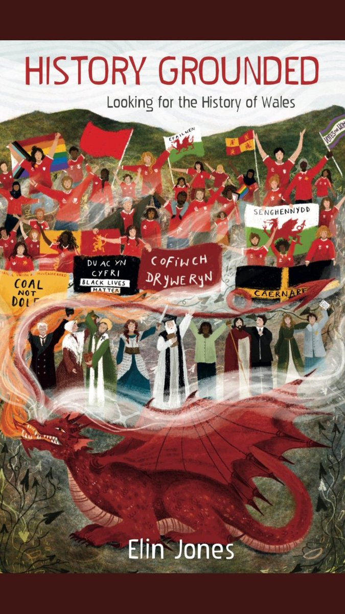 Iago_38's tweet photo. @DafiThom @CarrieAHarper @OwsWills @Wrexham_AFC I thought the same, but it actually is part of the new Welsh education curriculum. This the new history textbook for schools in Wales. https://t.co/8mclhWuY7z