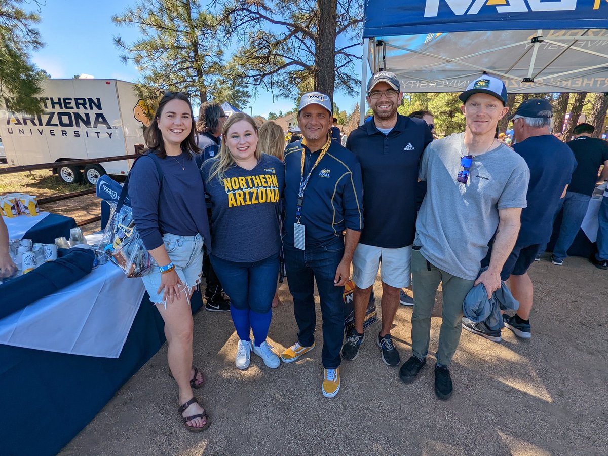 TaraBautistaPHD's tweet photo. Fun day with my @NAU friends and family! Good game! @Eric_Cerino_ @NAUPresident @aenordstrand https://t.co/ni7XtxgzJg