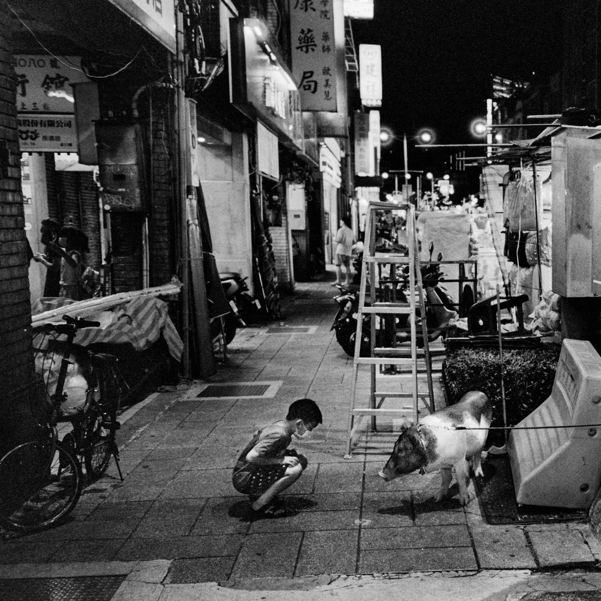 __BrettWilson__'s tweet photo. Taipei night market pig.

Tri-X pushed to 1600. https://t.co/J2UvJV2MWT