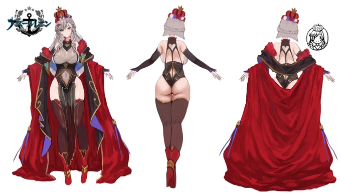 アズールレーン5周年おめでとうございますということで、「アルジェリー」の着せ替えデザインができるまでを公開します。Happy 5th Anniversary Azur Lane !#アズレン5周年 #アズールレーン #AzurLane 