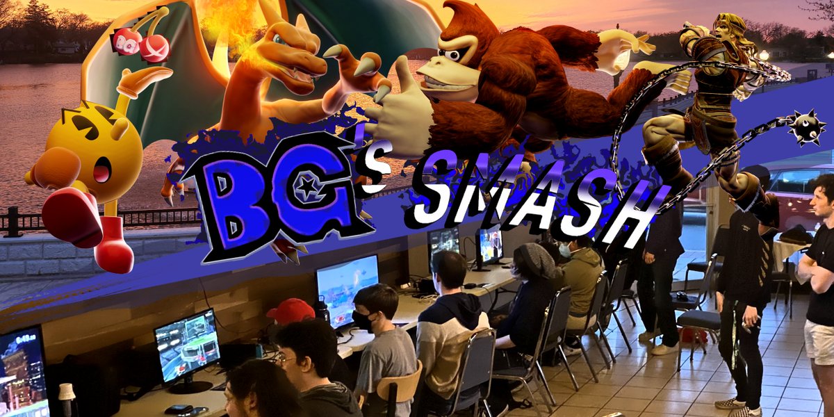 New Bg's Smash start.gg banner moment