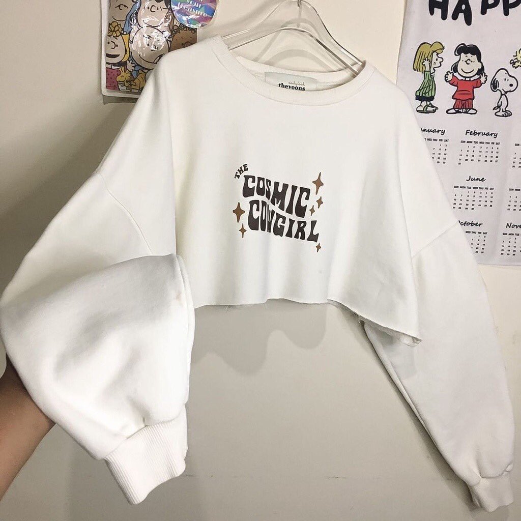 Crewneck crop cosmic cowgirl🌸 only 34k‼️ 
⭐️4,8

➡️ shope.ee/YszpAxYP

(Tag: Vincenzo, Mbak IU, Choi Doha, Natalie, Jake, #IndomilkxASTRO , #BigMouthEp16 , Gudang Garam, Miho, Morningg, Shout Out, Gong Jihoon)