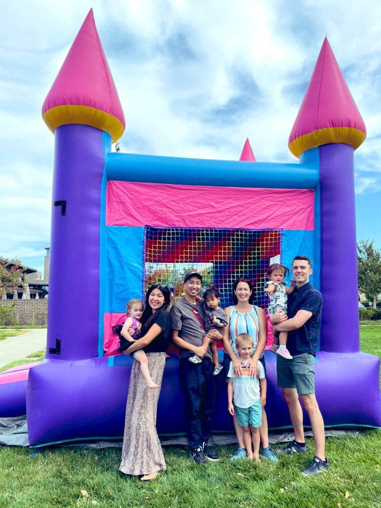 When the fellows aren’t oncall, clinic duties, and researching, they can be seen enjoying bouncy houses. Happy Birthday Hayden for turning big 2 and thank you for inviting us to your bash. #fellowshipkids