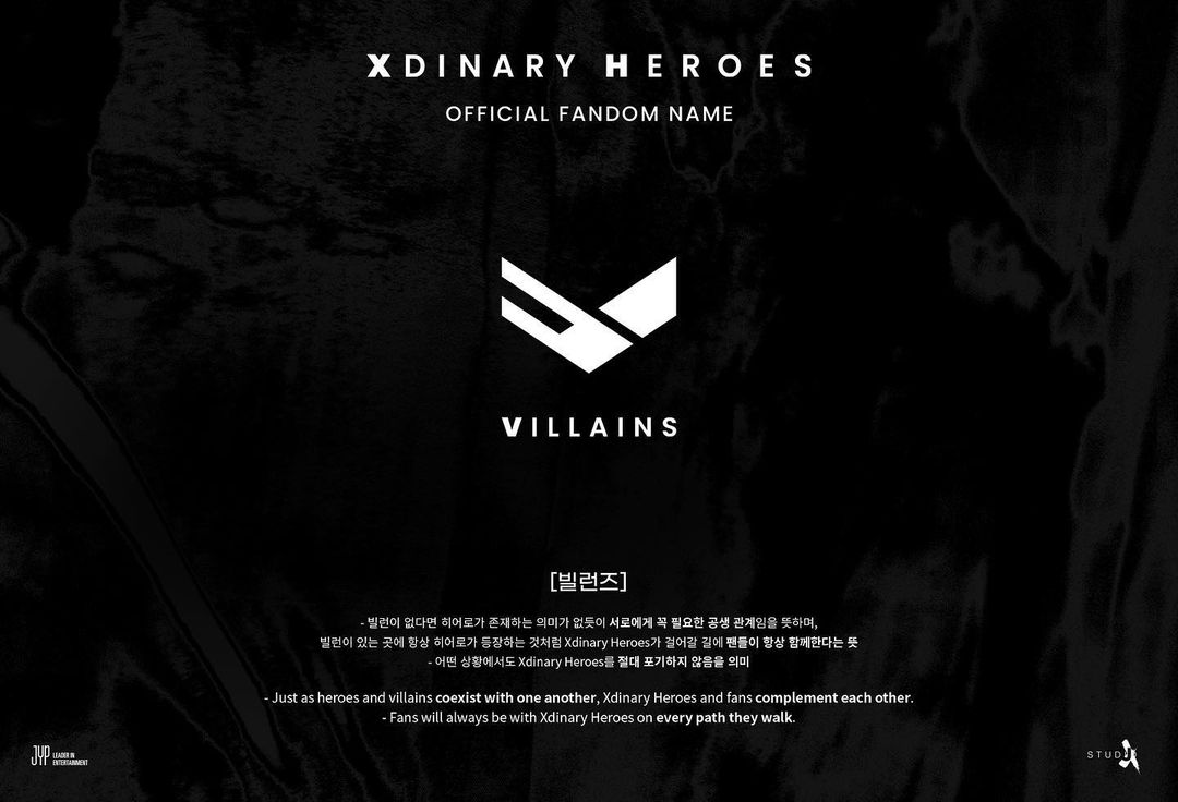 GOON1L's tweet photo. Our fandom name is officially villains ♥️ https://t.co/r3kZacQNsr