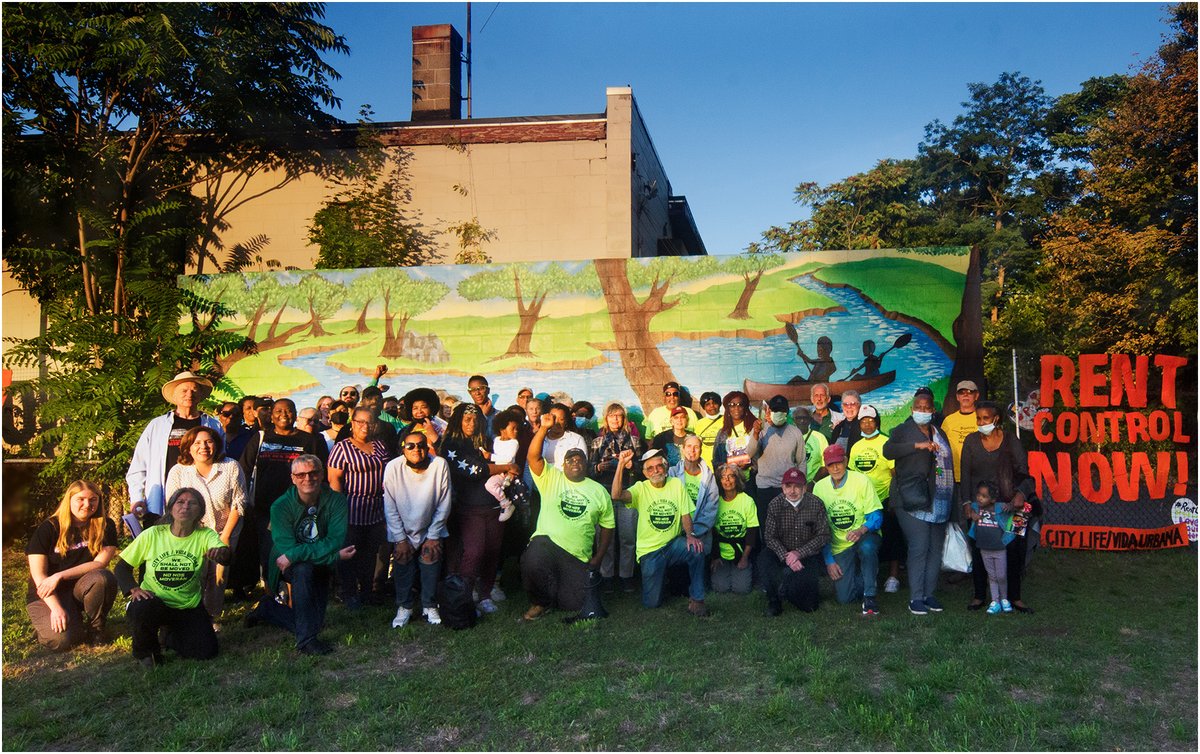 cmslovett's tweet photo. .@CityLife_Clvu members from #HydePark, #Mattapan rally today at Doyle Playground for rent control and affordable housing. @hollley https://t.co/vgnRsZoPp8