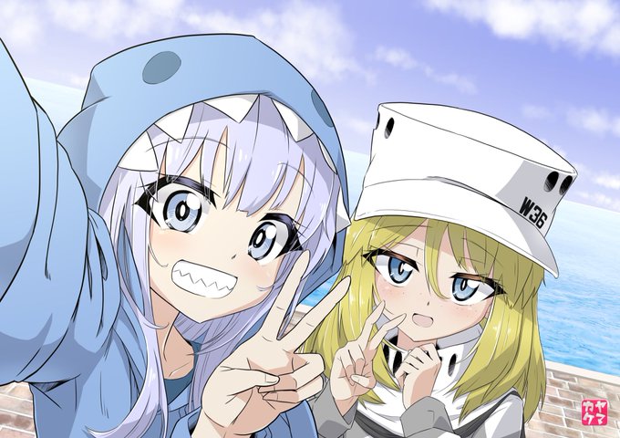 Skeb納品!
自撮りするオリキャラちゃん達です! 