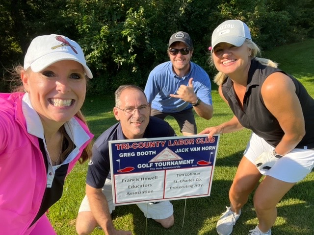 WeAreFHEA's tweet photo. Thank you, Heather Tomicich, Susie Doering, Taylor Yokum, and Paul Otto for representing FHEA in the Annual Tri-County Labor Golf Tournament today! ⛳️ @MNEALeads #WeAreFHEA https://t.co/0Dcw9uJO6M