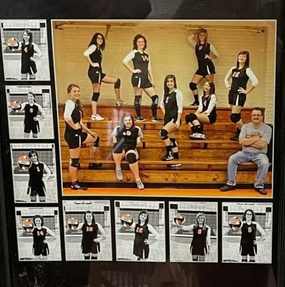 AugustaVolley's tweet photo. Today we honored the 10 year anniversary of the back to back district championship volleyball teams! Accolades include 37 wins total, Lady Jacket Classic champions, longest win streak 13 matches, most wins in a season (22), 2 district titles. #LadyPanthersVolleyball #IGotYou https://t.co/SgvXYckIAa