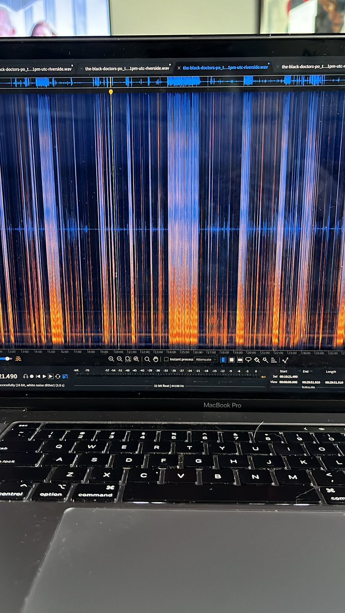 StevenBradleyMD's tweet photo. I splurged on @iZotopeInc RX9 for podcast editing…I LOVE it so far! So easy to create high quality, consistent audio for #TheBlackDoctorsPodcast #podcasting #amateurpodcasts #podtwitter https://t.co/hcTq3E1TVF
