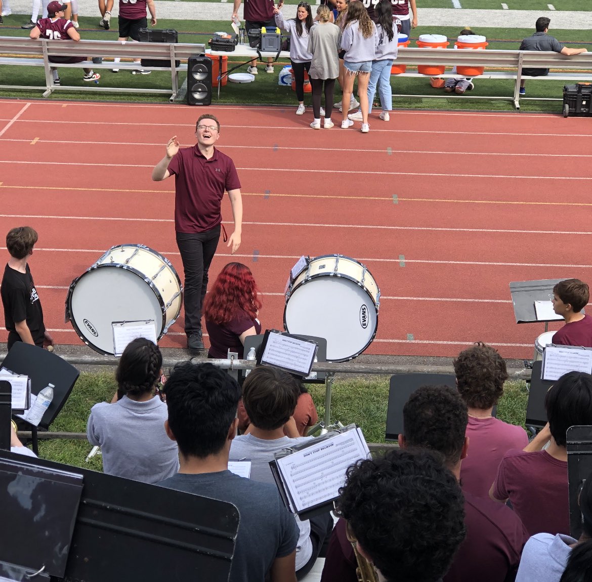 We’ve had a wonderful opening few weeks of Band! Go Vikings!!! 🎷🎺🥁🏈