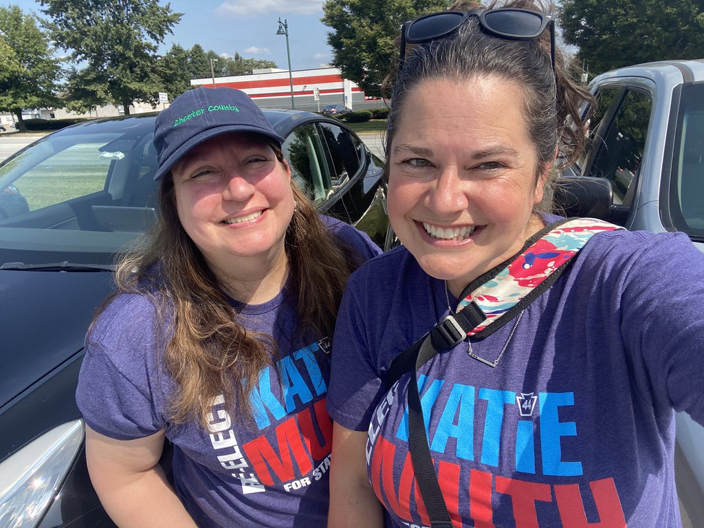 Muth4PA's tweet photo. โฐ 52 days until November 8th and we have no time to waste! #TeamMuth was out speaking to voters in every corner of the district today! https://t.co/FNgJVDriU6