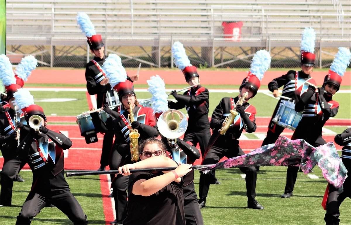 WebbCityBand's tweet photo. The Cardinal Pride finished 2nd in Class C and won Best Percussion in the Prelims run at the Carl Junction Marching Festival. 

Our finals performance is at 9:15 PM.  Come check it out in person! https://t.co/aKRBpjZ8io