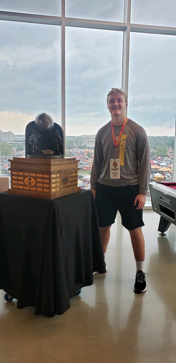 Had a great time at Iowa State today! Thank you <a href="/DerekHoodjer/">Derek Hoodjer</a> for the invite! Always good to be back in Ames!
