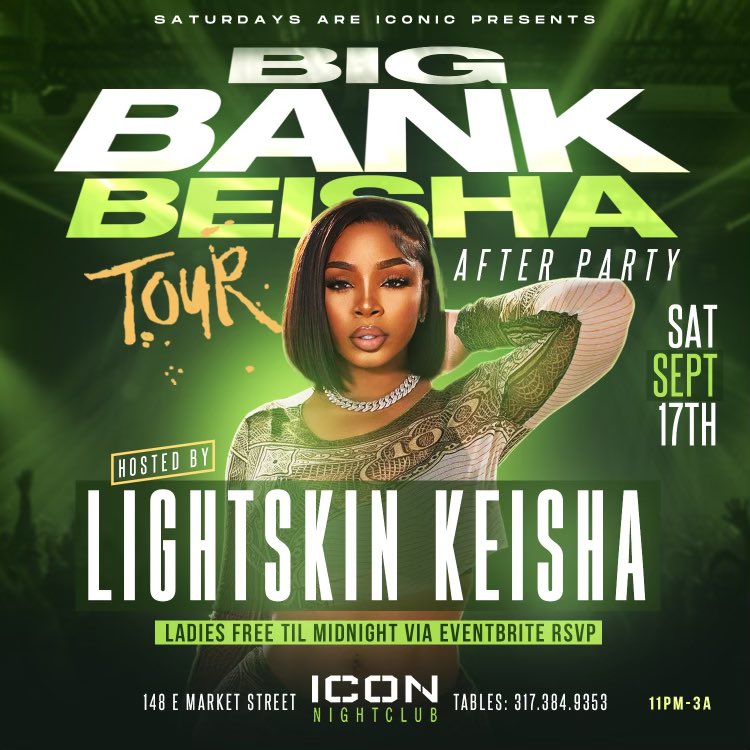 TONIGHT at ICON … downtown INDY