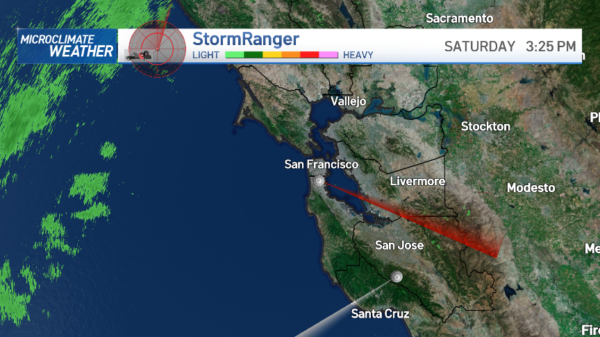RobMayeda's tweet photo. One of the earliest deployments for @StormRanger we've had in awhile but there it is, at San Bruno Mountain where we could really use some rain to clean that lens. A check of satellite/radar shows, its on the way. #WelcomeBackStormRanger #CAwx 9/17/2022 https://t.co/Lra8GdHcG5