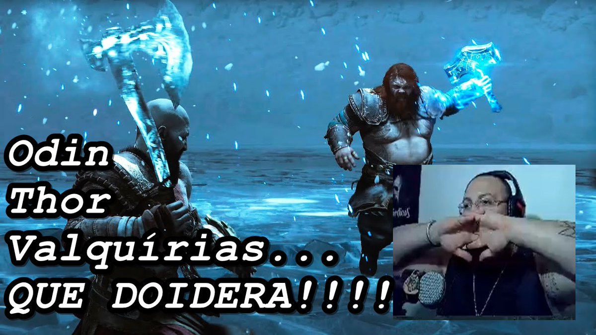 HiltonViking's tweet photo. Viking React - God of War: Ragnarok - Reação ao novo trailer - Só Doidera... https://t.co/35pIsmQBJy via @YouTube 

#GodofWarRagnarok #Kratos #KratosvsThor #PlayStation https://t.co/deIZ9IpYkI