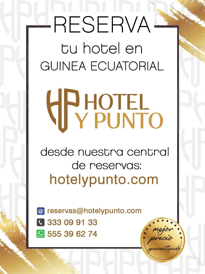 GanetLopato's tweet photo. Necesitas un hotel en Guinea Ecuatorial? Te damos la solución, fácil y sencillo. @hotel_punto https://t.co/ENv3eiEfce
