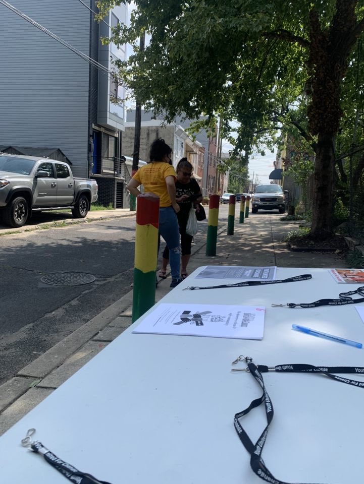 We had such a great time talking w folks and registering voters at LULAC's Lechon y Ron and <a href="/KendraPHL/">Councilmember Kendra Brooks</a> 's new voter's party !!! Don't forget to register by Oct 24th in order to vote this Nov 🗳 You're eligible to register if you are 18 years or older, a PA resident and US citizen