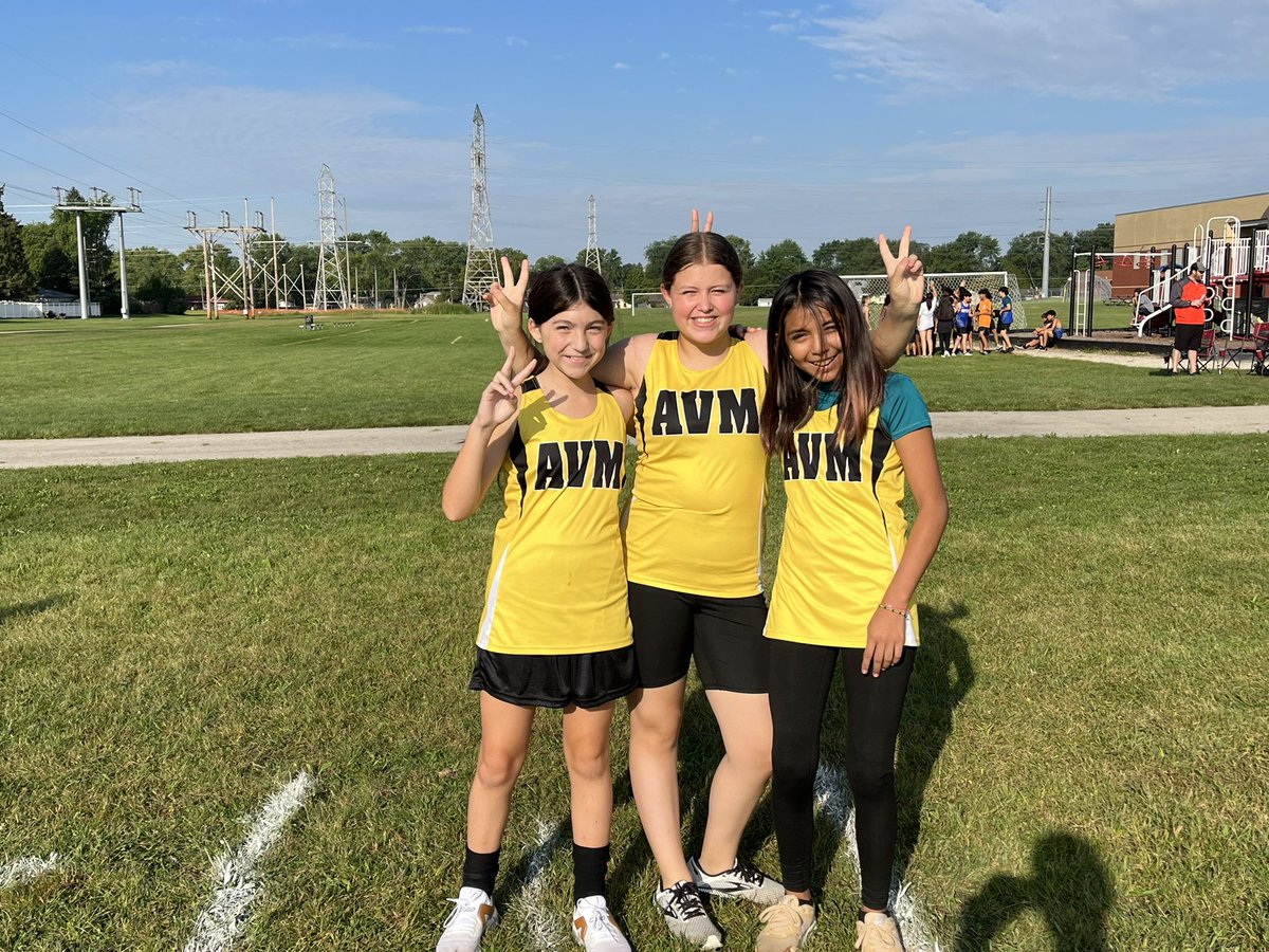 Vikings at the start line today at the Richland Invite! We had a lot of great personal bests today!