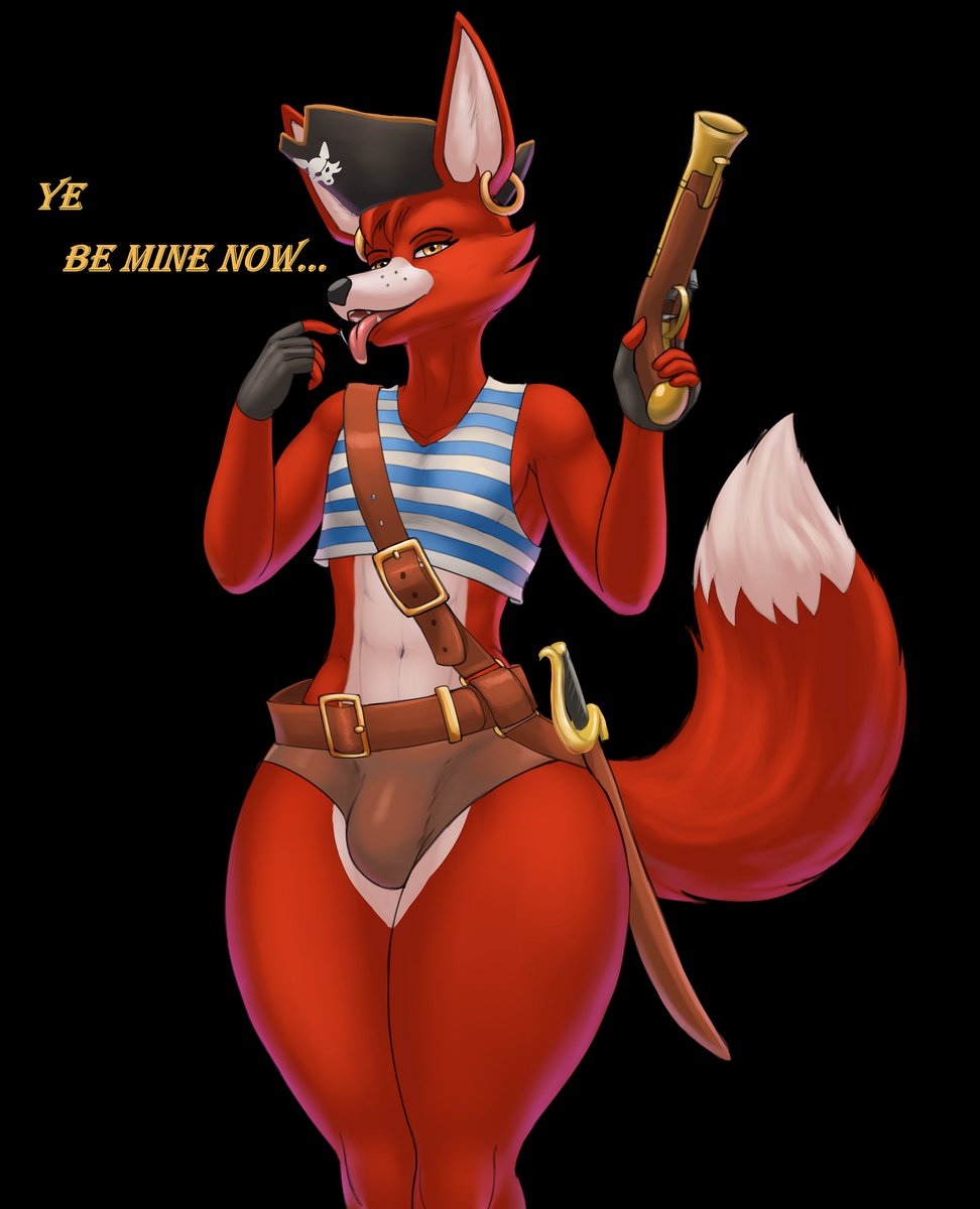 I was told its fox day.  what a perfect way to launch this sex hungry sea foxboi.  He can be found in FOX DEN. come check it out :) cosmopickle.itch.io/fox-den-remake