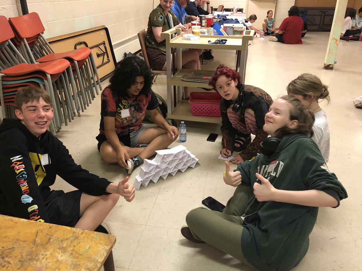 RTCyouth's tweet photo. Great day at rehearsal today! Team-building exercises, prop construction, scene read-through a, vocals and choreo! Busy, busy, busy! https://t.co/aQJYJZaOpR