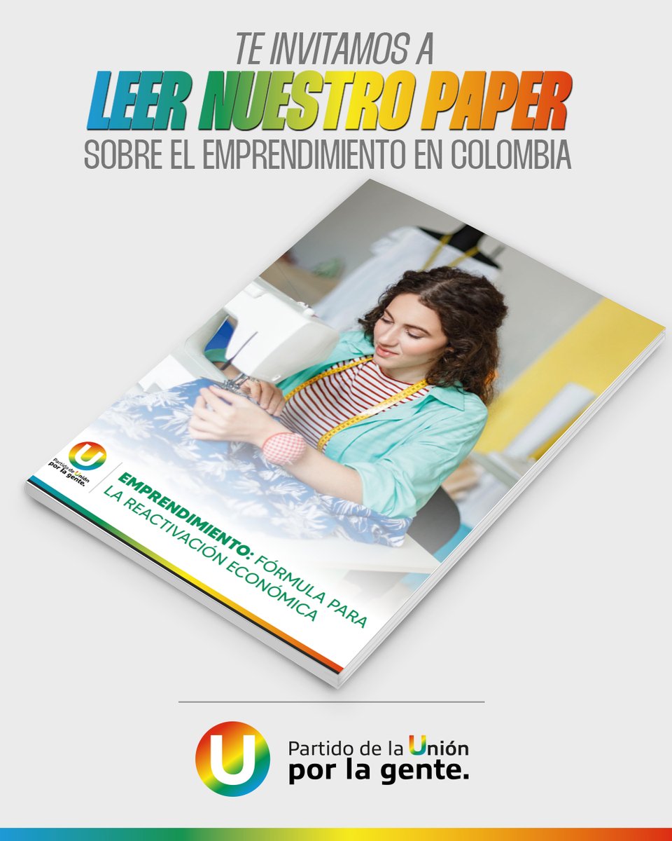 partidodelaucol's tweet photo. Los emprendedores impulsan la innovación, el progreso tecnológico y el acceso a nuevos mercados. 

Te invitamos a leer nuestro Paper sobre el emprendimiento en #Colombia.

👉🏻 https://t.co/b9KPYJkqwe

#EmprenderTransforma https://t.co/X4V5CtPFUW