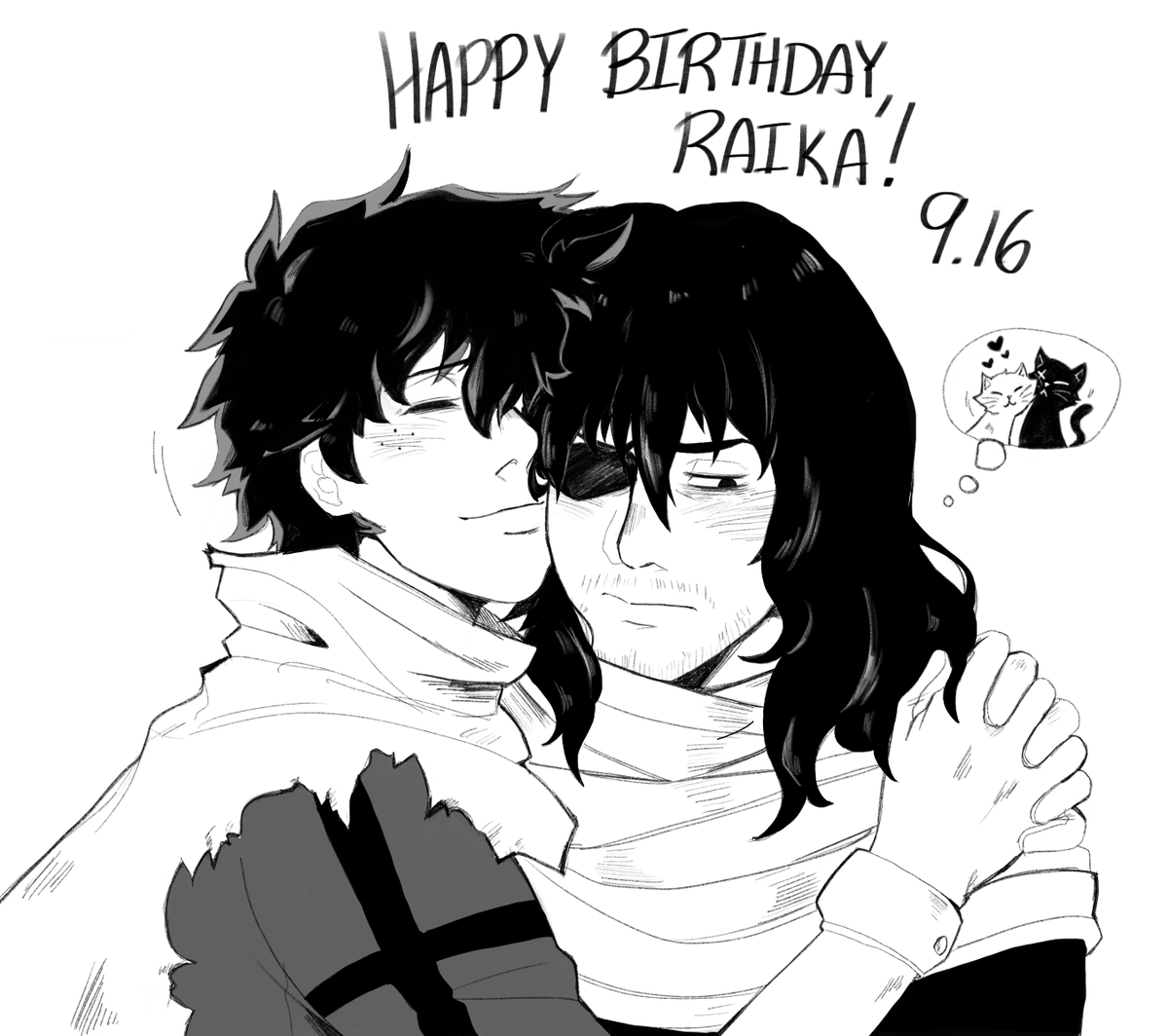 catboymilkk's tweet photo. お誕生日おめでとう@0RaikaAce0ちゃん ！🎉🎂
sorry for being late my dear 😅🫶

#相出 #eraserdeku #aideku https://t.co/z5ZGaXQmPP