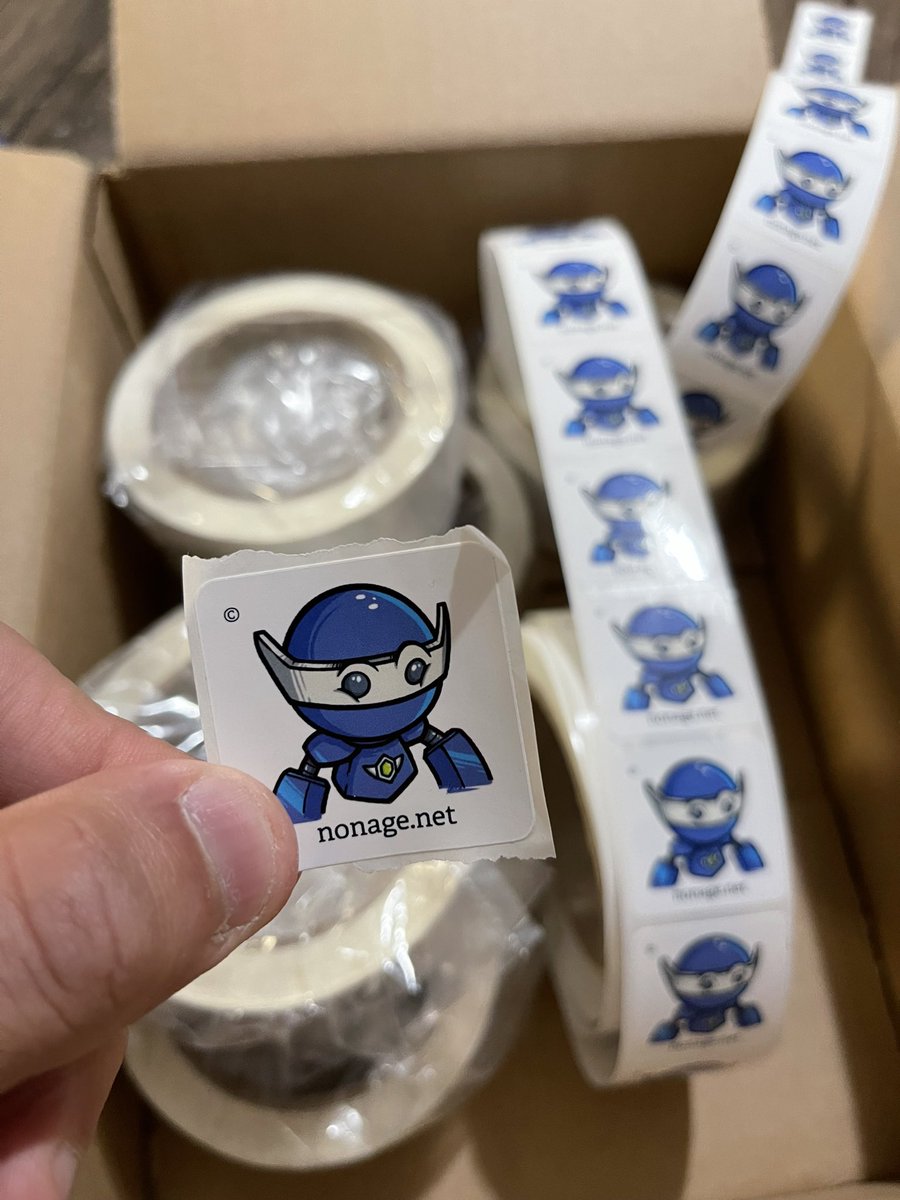 NonageGames's tweet photo. New stickers came in for @RetroGameCon! Stop by our table on October 8th/9th to get yours for ✨FREE!✨😊
Featuring artwork by the talented David Woodson.
#indiegame #nonage #powerbots #powerbotsbuilders #games #videogames #gamer #gamers #indiedev #indiegamedev #gamedev #cute https://t.co/7C7J053awH