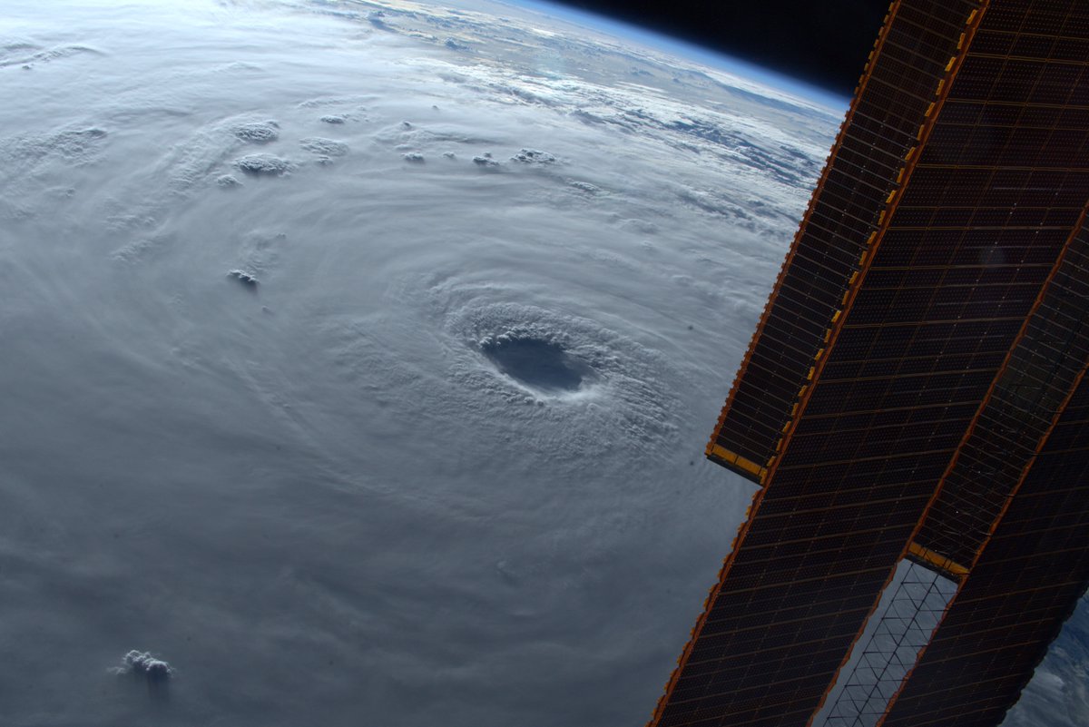 It’s incredible how something that seems so beautiful from space can be so terrible on Earth…Praying for the safety of those in the path of Typhoon Nanmadol.