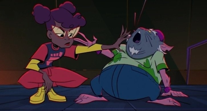 Wujishan2's tweet photo. April's influence on Donnie is reflected in some of his movements.
💚💜 ✨ #rottmnt 
#SaveRiseoftheTMNT #saverottmnt #UnpauseRiseoftheTMNT #RiseoftheTMNT #RiseSeason3 https://t.co/1C5Fm4ti77