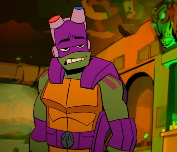 Wujishan2's tweet photo. April's influence on Donnie is reflected in some of his movements.
💚💜 ✨ #rottmnt 
#SaveRiseoftheTMNT #saverottmnt #UnpauseRiseoftheTMNT #RiseoftheTMNT #RiseSeason3 https://t.co/1C5Fm4ti77