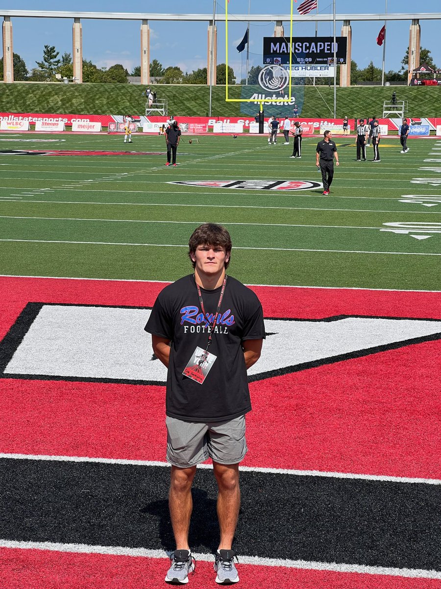 Had a great time @BallStateFB today! Great to see a shut out win! @_VicHall @coachklynch @HSEFootball @Bryan_Ault @IndyWeOutHere @IndianaPreps