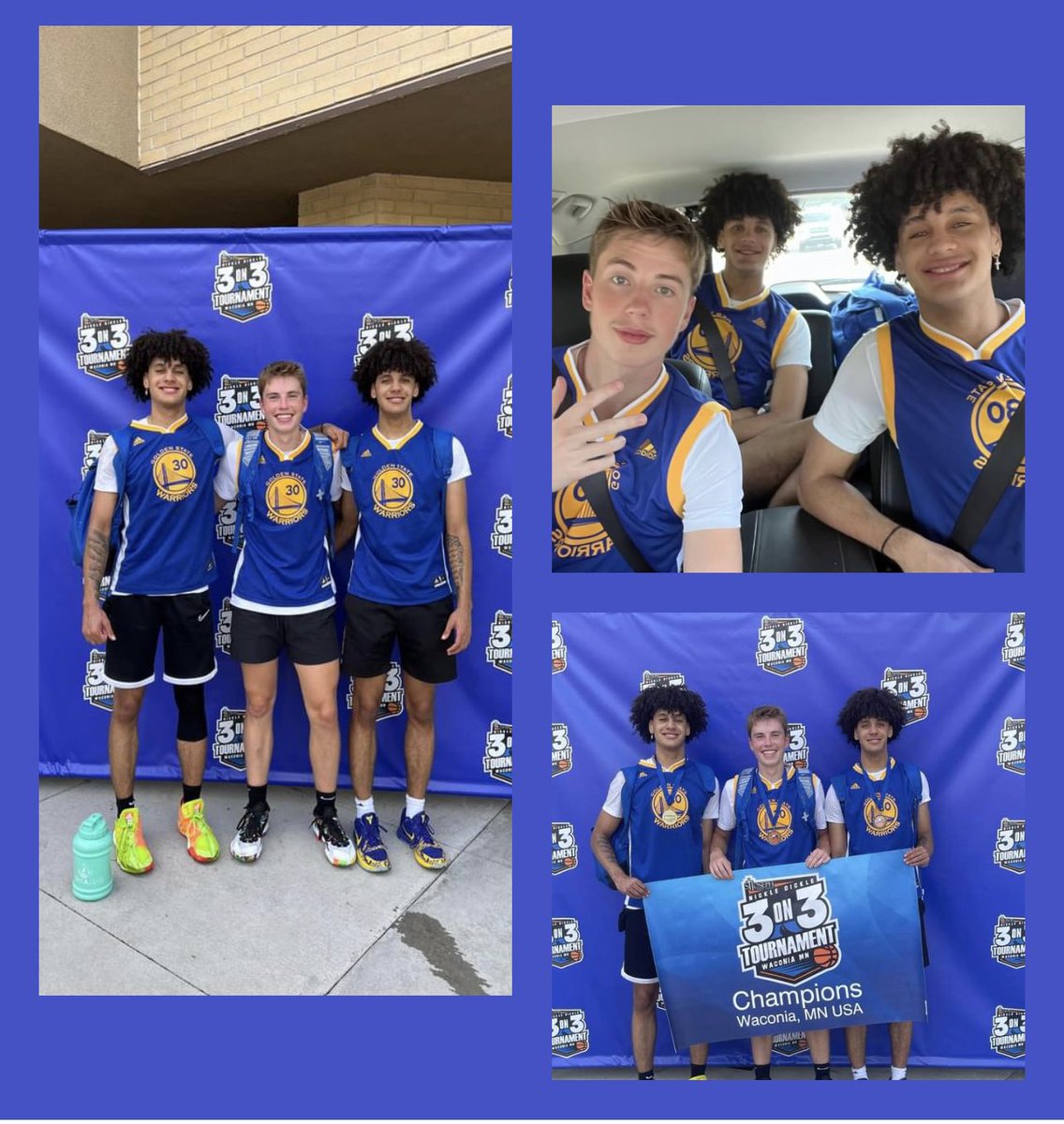 d1adams1's tweet photo. @NickleDickleBB Thank you for so many years of fun memories! Congratulations @MylesAdamss @MarioAdamsss @gavin_pierce24 

#Nickledickle #Legends 🏀🏀🏀 https://t.co/iKIm1b6Yvx