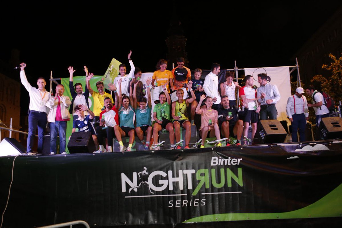 BinterNightRun's tweet photo. 🌜 ¡Un noche muy especial! 💚 ¡Gracias #Zaragoza! 🏃‍♀️🏃‍♂️🏃 Nuestra #BinterNightRun, un éxito rotundo ✈️🙌

🏃‍♀️🏃‍♂️🏃 Clasificaciones 👉 https://t.co/QIQDrSds6I

@BinterCanarias @zaragoza_es @zaragozadeporte @somosatades @heraldodeportes @heraldoes 

#BinterNightRunSeries #BinterNT https://t.co/etoHq4S04x