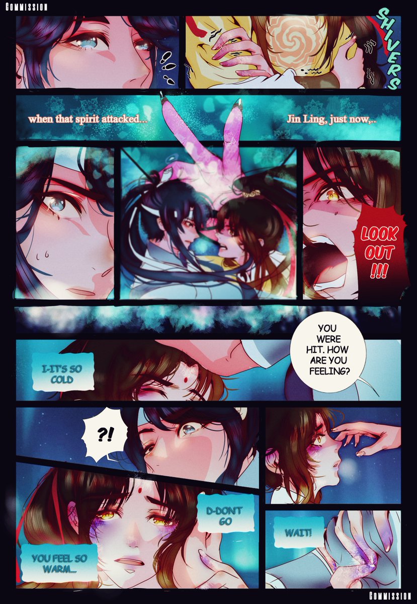 ShuurinC's tweet photo. 💙Comics? Comics.💛

Thank you so much for commissioning me on this one, @lessertahto ! Making this was a ride as this was my first attempt in comic-making!

Story credits to @pookyspook
#jinling #lansizhui #Zhuiling #MDZS #MoDaoZuShi #追凌 https://t.co/6NnfDtTmkN
