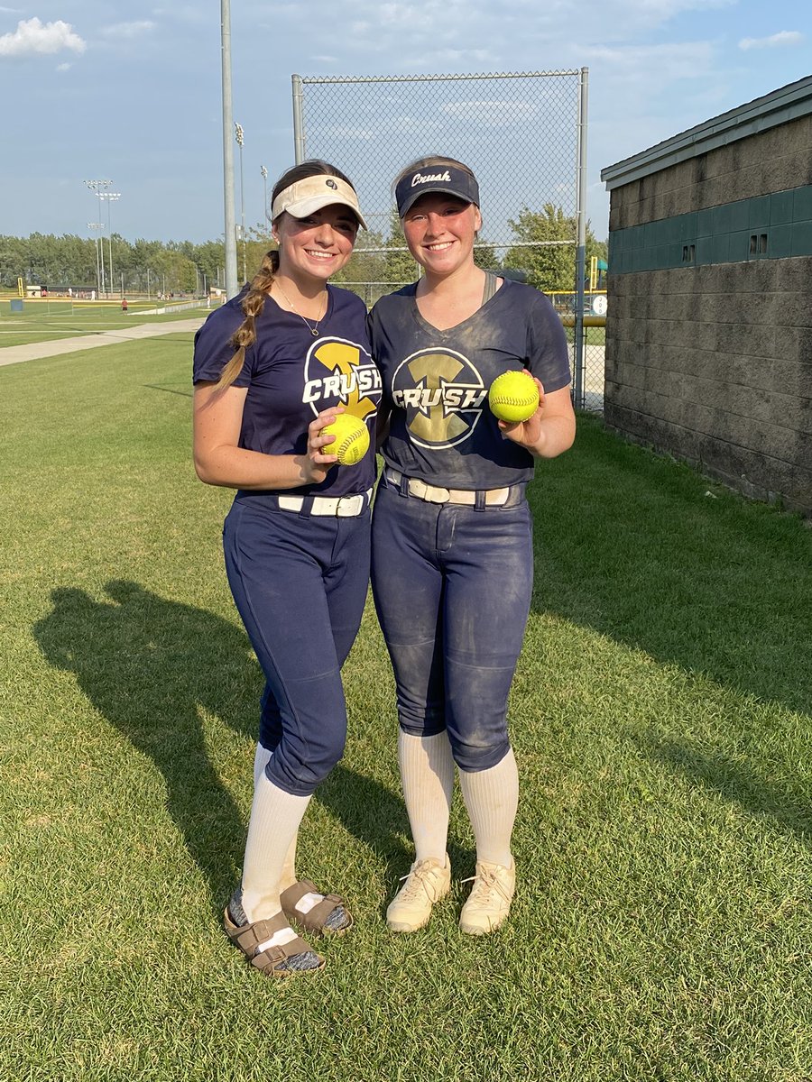 indy_crush's tweet photo. Crush go 3-0 today in pool play!  Congrats to Bree and Haven on our first bombs of the fall season!! 🥎#crushingit https://t.co/oCy9nOPPRO